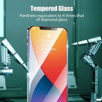 Protection d'Écran 9D en Verre Trempé pour iPhone 16 16E 15 14 13 12 11 Pro Max, Verre Protecteur pour iPhone X XR XS Max 7 8 14 Plus