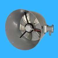 Ventilateur axial anti-explosion et anti-feu BG280 avec roulement à billes et moteur triphasé