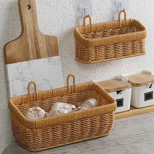 Panier suspendu en fibre de coco pour plantes d'extérieur, décorations murales d'Halloween, panier tissé en corde de coton, organiseur de plantes - Product Image 4