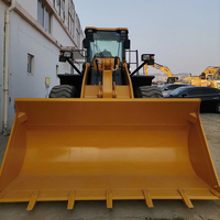 Pompe hydraulique KYB entièrement testée pour chargeuse sur pneus, moteur Weichai remis à neuf, puissance de creusement élevée 75KW, capacité de la benne 0,75-10m³