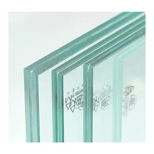 Produttore di vetro laminato temperato CE SGC certificata di sicurezza temprato trasparente vetro stratificato fornitori di pareti per tende