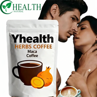 Poudre de Café Instantané Saveur Crème Supplément Minceur à Base de Plantes Poudre de Café Maca de Qualité Alimentaire pour Hommes