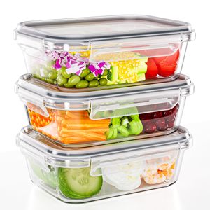 Juego de Recipientes de Vidrio Personalizados para Almacenamiento de Alimentos - Product Image 1