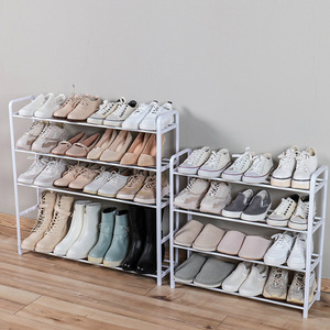 Meuble de salon moderne en métal, étagère à <span class=keywords><strong>chaussures</strong></span> pliable, organisateur multifonctionnel, armoire à <span class=keywords><strong>chaussures</strong></span>, gain de place <span class=keywords><strong>pour</strong></span> appartement, école - Product Image 5