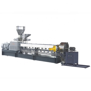 HKY-65 CO-ROTATING PARALLÈLE TWIN SCREW EXTRUDER avec tamis vibrant 300 kg/h - Product Image 2
