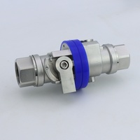 Couplage de vanne à double interverrouillage pour refroidissement liquide RIGHTPOWER - RIGHTPOWER VC88 1 pouce pour centre de données