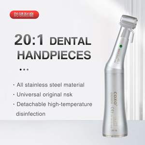 หัวกรอฟันสำหรับปลูกถ่ายทางทันตกรรม Coxo รุ่น CX235C6 อัตราทด 20:1 ผลิตจากไทเทเนียมอัลลอยด์สีเงิน ได้รับการรับรองมาตรฐาน CE - Product Image 4