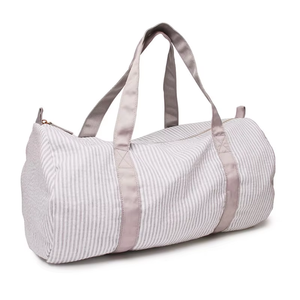 Vente en gros de sacs de voyage légers en coton pour <span class=keywords><strong>enfants</strong></span> Seersucker Weekender Continuer <span class=keywords><strong>avec</strong></span> fermeture éclair tendance pour <span class=keywords><strong>enfants</strong></span> - Product Image 4