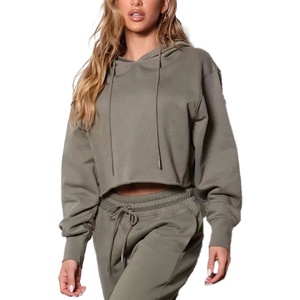 Custom logo Cotton Women Sportswear 2 Piece <b>Tracksuit</b> Set High Quality Gym Hoodie and Joggers <b>Tracksuits</b> for Women - Product Image 3