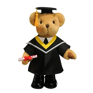 Low Moq Graduation Gift Custom Soft Toy Plush Bear Small Multi Colors Teddy Bear Doll Stuffed Animal