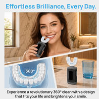 Cepillo de Dientes Eléctrico Automático Ultrasónico Carepik para Adultos - Proveedor de Cepillos de Dientes Sónicos de Levitación Magnética Personalizados en Forma de U