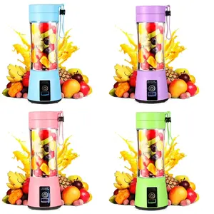 Thuis Keuken Accessoires Elektrische Mini Usb 6 Messen Juicer Cup Machine Draagbaar Fruit Keuken Gereedschap Fles Juicer Blender