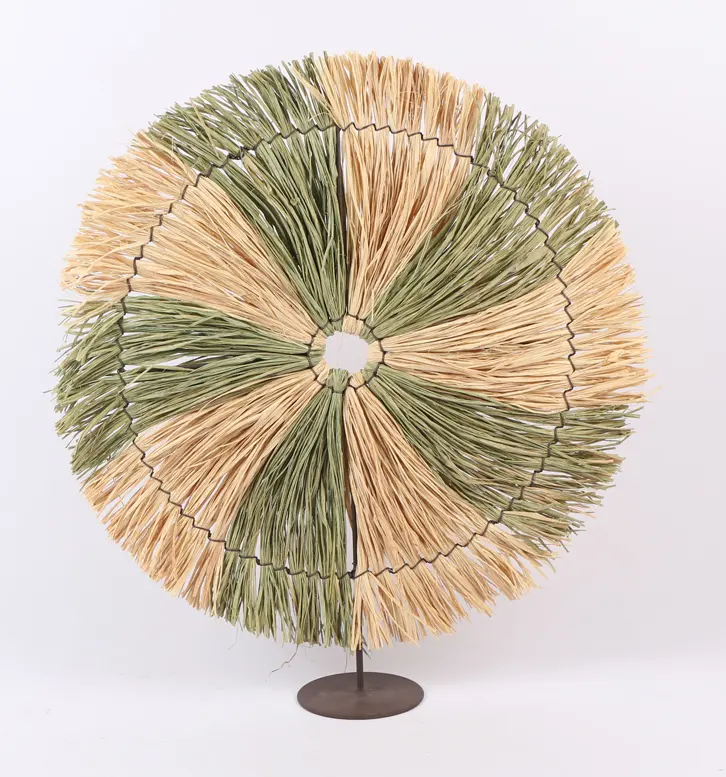 Luxury Sunshine Handmade Home Decorative Natural Raffia Table Decor home accessories art decoration for table