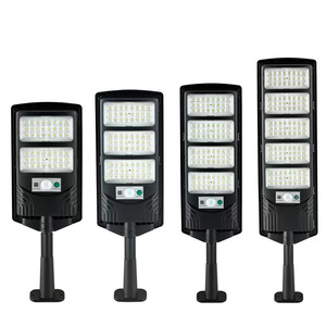 Lampadaires solaires tout-en-un à haute luminosité - LED IP65 - Télécommandés - <span class=keywords><strong>Éclairage</strong></span> <span class=keywords><strong>extérieur</strong></span> exclusif pour le commerce international - Product Image 5