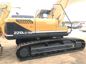 Excavadoras de orugas Hyundai 220LC-9S de maquinaria pesada de segunda mano en buen estado, excavadoras usadas a la venta - Product Image 2