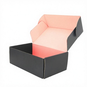 Cajas de Embalaje para Bebidas Personalizadas, Cartón Corrugado, Materiales Reciclados, Impresión en Lámina Dorada, Estampado en Caliente UV, Asa para Logotipo Personalizado - Product Image 2
