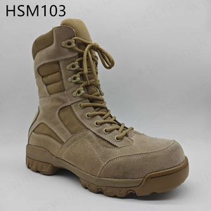 ZYF, Botas Tácticas con Suela <span class=keywords><strong>de</strong></span> EVA+Goma Anti-Impactos para Topografía <span class=keywords><strong>de</strong></span> Campo, Botas <span class=keywords><strong>de</strong></span> Combate para Entrenamiento <span class=keywords><strong>de</strong></span> Montaña, Senderismo en Bosque, 8 Pulgadas, HSM114 - Product Image 4