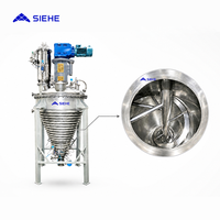 Mélangeur à ruban conique en acier inoxydable, mélangeur à ruban vertical à séchage sous vide, capacité de 200 kg pour la transformation des aliments en poudre