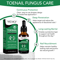 Sérum de traitement des ongles YECUCE, réparation des dommages causés par les champignons, 30 ml, sérum de traitement des mycoses des ongles