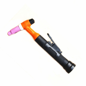 Air Cooled TIG Welding Torch 6M Denim Sleeve Angled Head Manual Ignition For Welding - Product Image 5