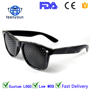 Kính Pinhole Chống Cận Thị Phụ Nữ Đàn Ông Pin Lỗ Kính Râm Tập Thể Dục Mắt Thị Lực Cải Thiện Kính Mắt Chăm Sóc Thị Lực Chữa Bệnh Tự Nhiên - Product Image 2