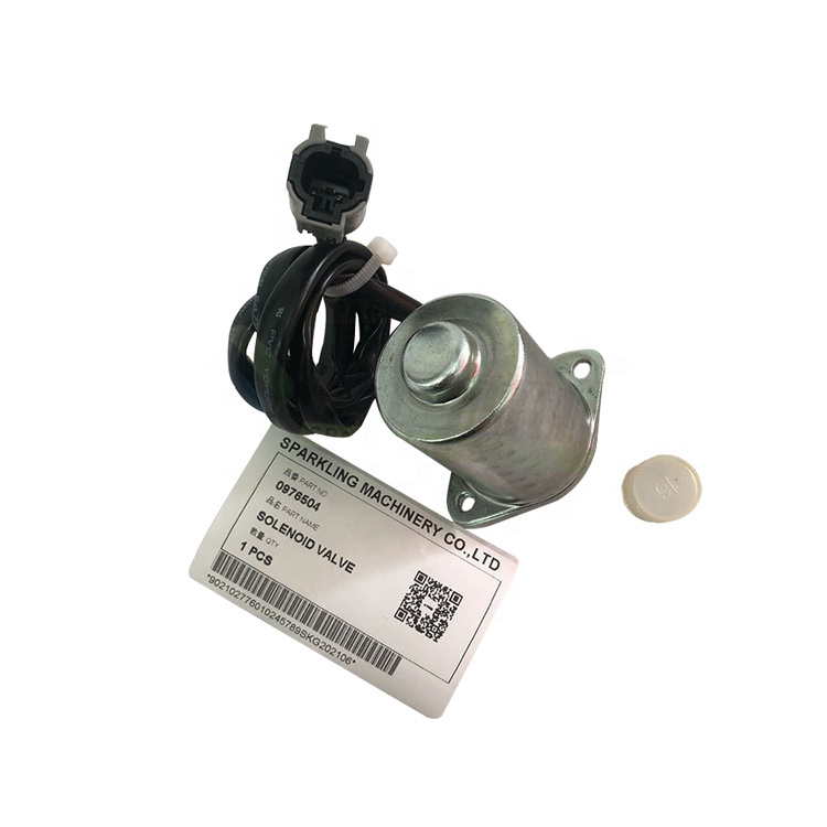 Solenoid Valve 0976504 for Hitachi Excavators ZX110-3 ZX200