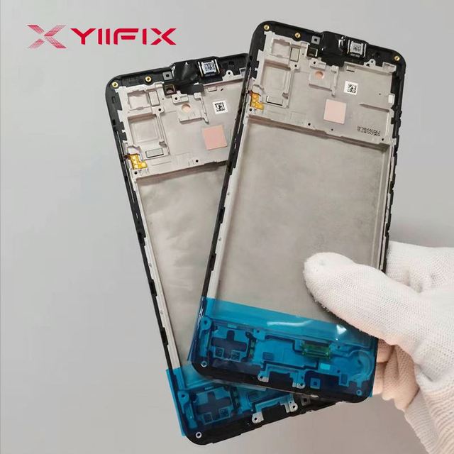 Wholesale High Quality FHD OLED Mobile Phone LCD Display for for A17 4G SM A175 Touch Screen Digitizer Assembly Frame
