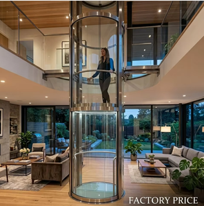 <span class=keywords><strong>Ascensor</strong></span> Residencial Redondo con Cabina Panorámica de Vidrio, <span class=keywords><strong>Precio</strong></span> de Fábrica, <span class=keywords><strong>para</strong></span> Renovación de Casas <span class=keywords><strong>Dúplex</strong></span> - Product Image 1