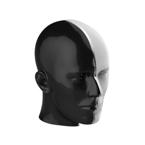 Tête de Mannequin en Résine pour Homme Adulte, Présentoir de Vêtements avec Tête en Fibre de Verre - Product Image 4