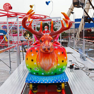 Manège de montagnes russes pour parc d'aventure, attractions de plein air attrayantes pour parcs à thème, fêtes foraines, carnavals, aires de jeux - Product Image 5