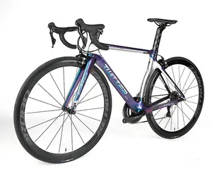 चीन साइकिल फैक्टरी मूल्य SHIMANO 105/R7000 ब्रेक ट्विटर T10pro-HC-C ब्रेक 22 गति कार्बन साइकिल सड़क बाइक