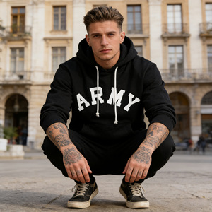 <span class=keywords><strong>Felpe</strong></span> <span class=keywords><strong>con</strong></span> <span class=keywords><strong>Cappuccio</strong></span> da <span class=keywords><strong>Uomo</strong></span>, Felpa Casual Stampata <span class=keywords><strong>con</strong></span> Tasca per Streetwear Quotidiano, Alta Qualità in Offerta Speciale - Product Image 3