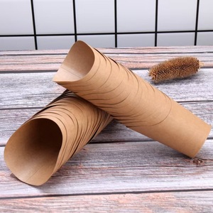 Support à frites en papier kraft biodégradable imprimé sur mesure, emballage alimentaire jetable pour frites, nouilles et biscuits - Product Image 3
