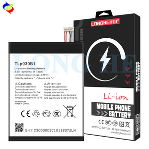 Baterai Ponsel Li-ion Isi Ulang 3000mAh TLp030B1 untuk Alcatel TLP030B2 Pop S7 0T-7045 7045Y Flash 2 0T-7049 7049D - Product Image 1