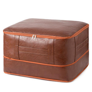 Bolsa de almacenamiento por compresión para ropa, bolsa rectangular de gran capacidad para uso en dormitorio, bolsa de mudanza duradera para edredón y chaqueta - Product Image 3