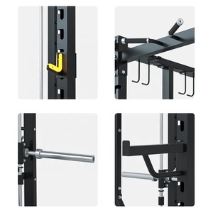 Thương mại phòng tập thể dục thiết bị tập thể dục đa chức năng huấn luyện viên <span class=keywords><strong>Smith</strong></span> điện lồng miễn phí trọng lượng Squat giá máy - Product Image 5