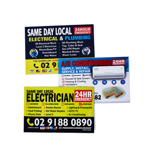 Biglietto da Visita Magnetico Personalizzato in Stile Art Deco, Formato Medio, Magnete in Carta <span class=keywords><strong>per</strong></span> Pubblicità, Adesivo Magnetico di Varie Forme e Stili - Product Image 3