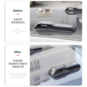 Décoration de capot en fibre de carbone pour Jeep Wrangler Gladiator 2018-2022, accessoire extérieur de luxe à clipser - Product Image 3