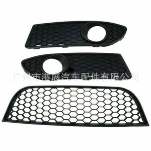 กรอบไฟตัดหมอก Volkswagen ตะแกรงกันชนหน้าสีดำ ABS ซ้าย ขวา กลาง อะไหล่ทดแทน - Product Image 1