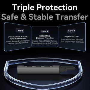 VegGieg Multiport 4 in 1 Type C <strong>HUB</strong> Docking Station USB3.0 4 Port Usb <strong>Hub</strong> <strong>Thunderbolt</strong> 4 Docking Station Function Data <strong>Hub</strong> - Product Image 5