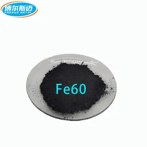 Fe60 pó resistente ao desgaste para pó, crômio de ferro com base em ferro, pulverizador de liga de ferro, resistente ao desgaste