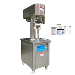 Vertical Tin Tuna Can Sealing Machine PET Can Sealer Machine Semi Automatic Can Seaming Machine