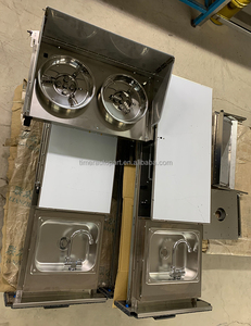 RV ลิ้นชักเก็บของในห้องครัวพร้อมอ่างล้างจานและเตาแก๊สแบบเคลื่อนที่ได้ - Product Image 4