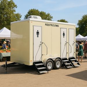 Douche mobile de luxe 2025, petite, portable, pour l'extérieur, toilettes, camping-car, WC, salle de bain - Product Image 3