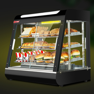 Điện nóng lên chương trình trường hợp cho bán thương mại nóng lên tủ thực phẩm ấm hơn hiển thị thực phẩm nóng lên tủ - Product Image 1