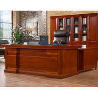 Table de gestion de bureau en bois, 1x2m