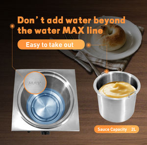 ตู้ทำชีสแบบมีปั๊มทำจากสแตนเลสตู้ทำครีมช็อกโกแลตเชิงพาณิชย์ - Product Image 4