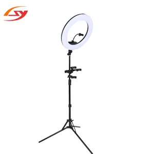 Горячая распродажа! Dimmable 21 дюймовый светодиодный кольцевой светильник tripodes con aros de luz LED para maquillaje fotos selfie