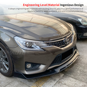 3Pcs/<b>Set</b> Car Front Bumper <b>Lip</b> Splitter Spoiler Diffuser Bumper Guard Body Kit for Toyota Mark X Reiz 2010-2019 Car Accessories - Product Image 2