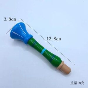 Trompeta de Juguete de Madera Colorida, Popular, Pequeña, Flauta de Viento de Madera, Instrumento Musical, Juguete Educativo - Product Image 2